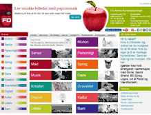 Tablet Screenshot of fo.dk